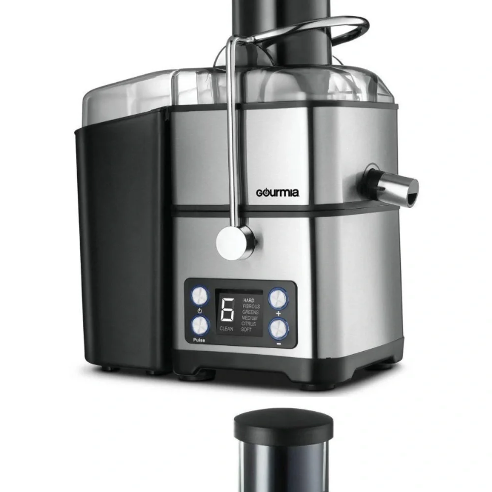 NIB Gourmia  Wide 6 speed Stainless Steel Juicer Pitcher.